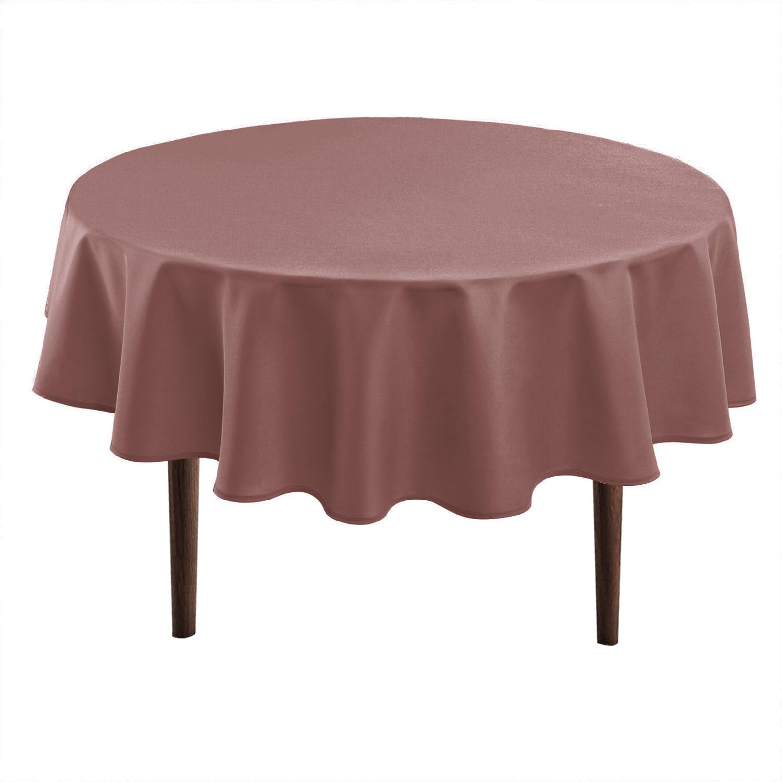 Photo 1 of Hiasan Round Tablecloth, 40 Inch, Wild Rose