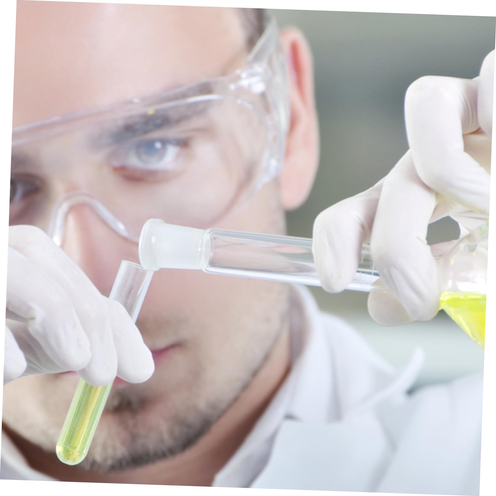 100piezas Tubos De Centrífuga De Laboratorio Tapa Tubos De Pequeños De Plástico Para Muestras