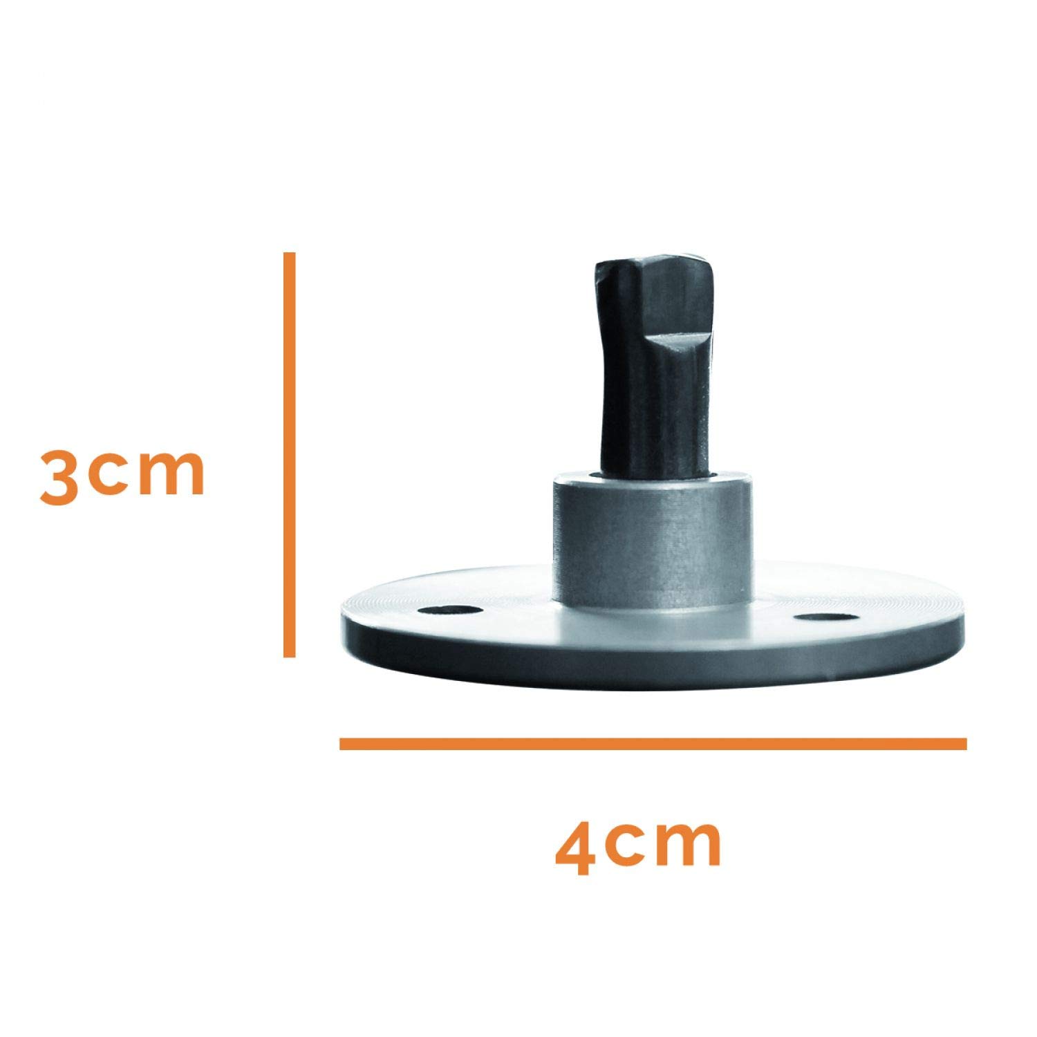 Linxor - Lot de 10 pitons télescopiques en INOX pour Plage en Bois