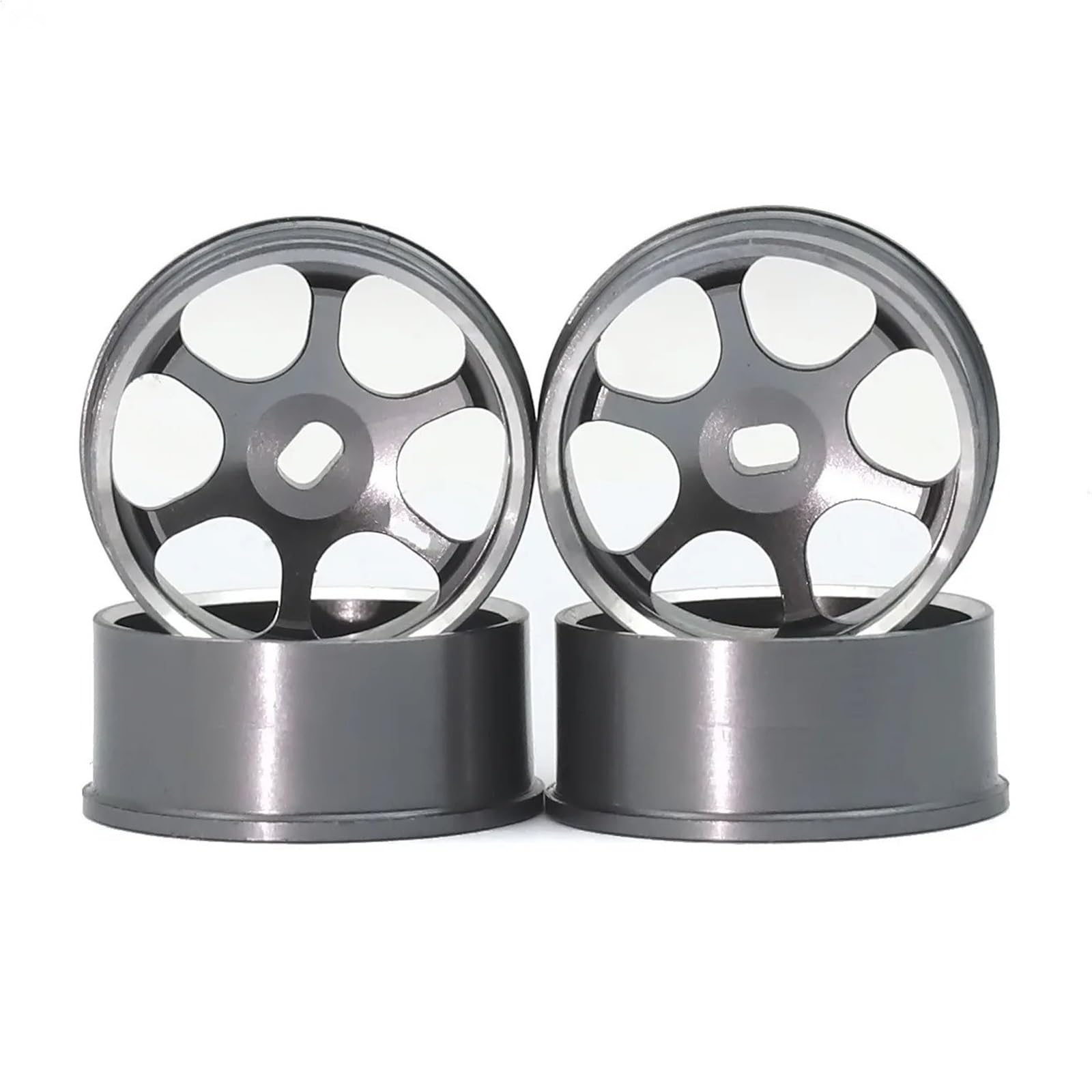 Koła i opony do samochodów driftowych RC, Metal Wheel Rims Drift Tires 4pcs Compatible With Wltoys K969 K989 P939 Kyosho Mini-Z 1/28 RC Cars
