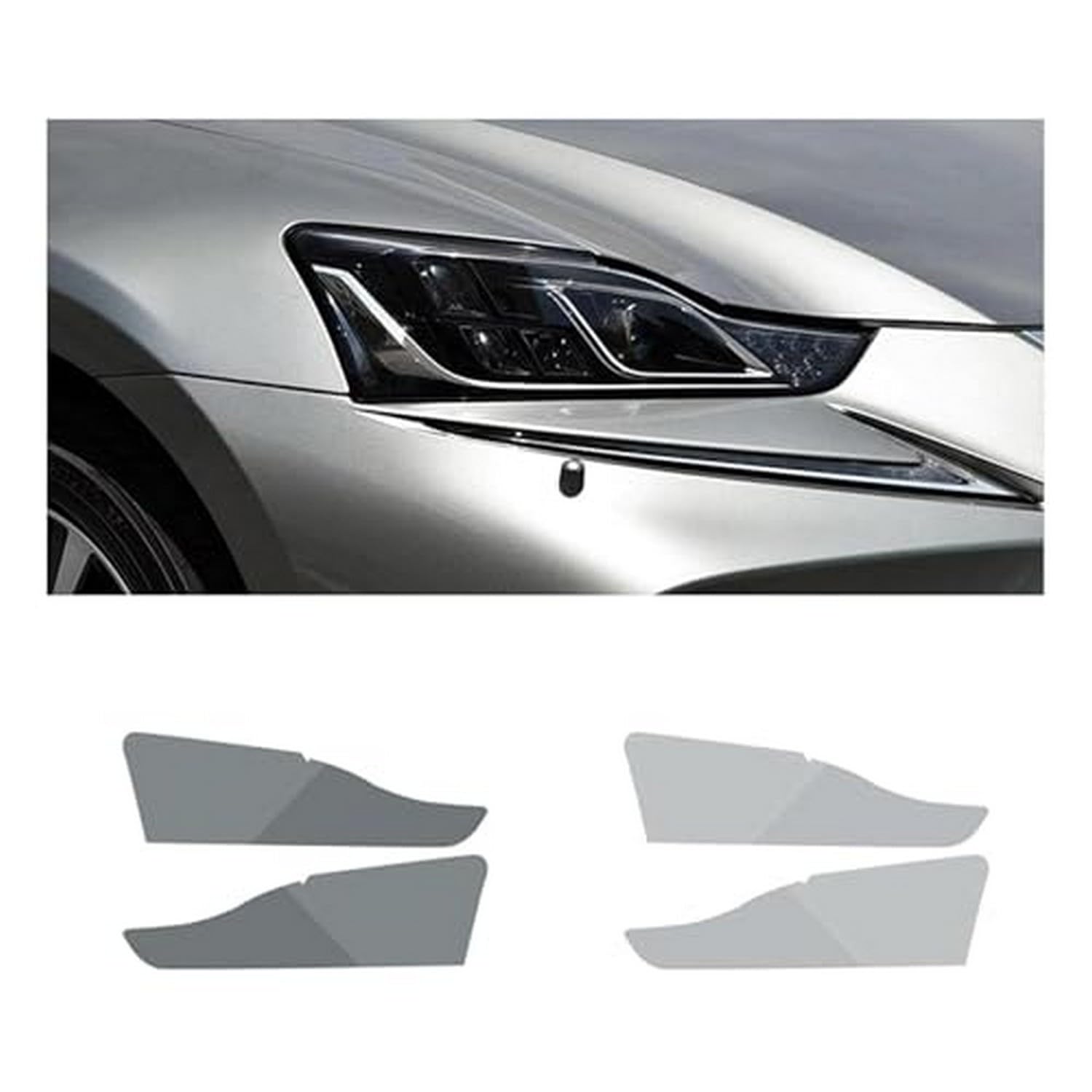 Protégez vos phares de Lexus IS sur la route avec notre film TPU transparent haute résistance