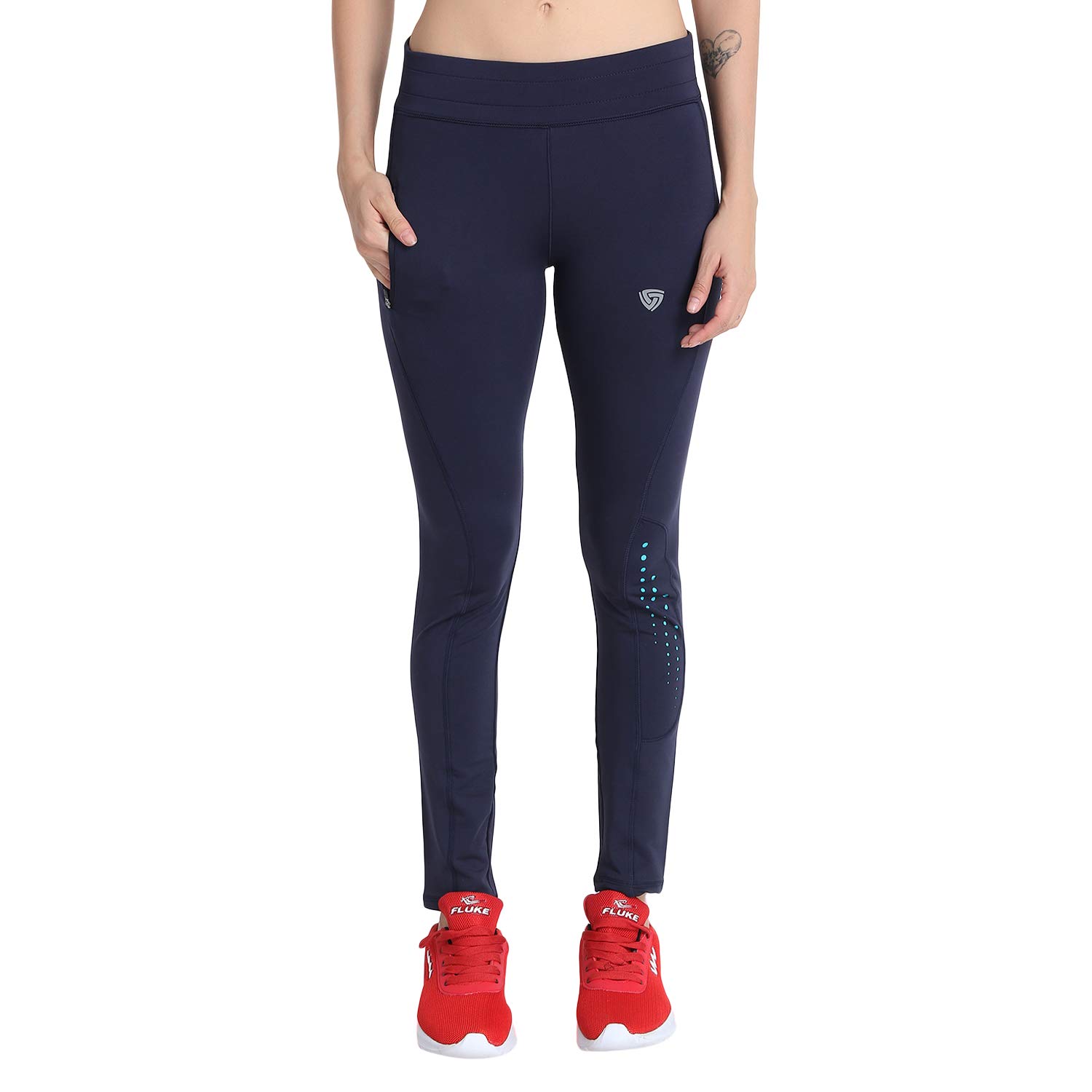 SMARTOTS Woman & Girls Regular Slim Fit Track Pant/Gym Wear/Yoga Pant, WM-5564-NAVYBLUE-M 1