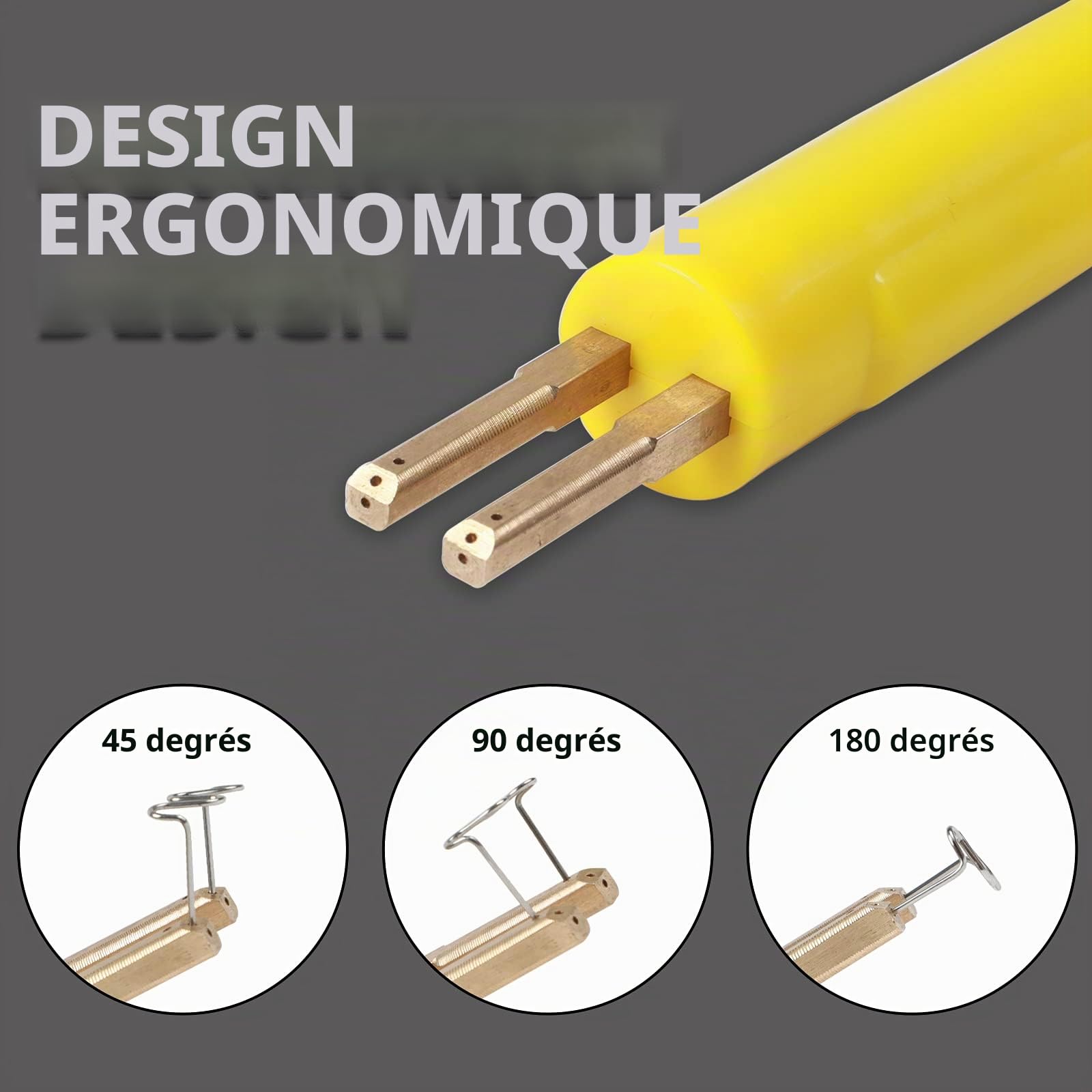 BELEY Kit de soudure plastique pour réparation de pare-chocs de voiture, agrafeuse à chaud 220 V Pistolet agrafeur avec 700 agrafes