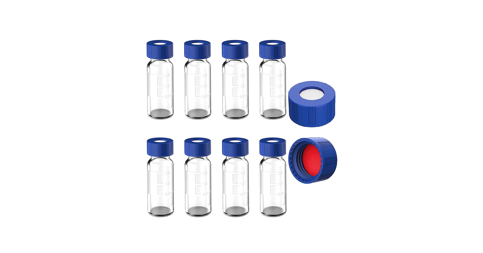 Amazon｜2ML サンプラーバイアル 100個パック - HPLC バイアル 9