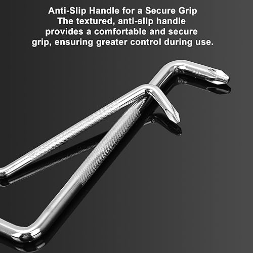 Miniatura 5 de I-MART Juego de 3 destornilladores desplazados, Phillips de ángulo recto y cabeza plana, destornillador de 90 grados para espacios reducidos,