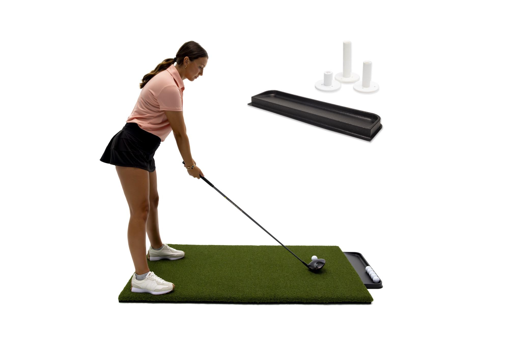 Dura-Pro Premium Turf IndoorOutdoor Golf Mat. Bonus Tray 3 Tees product thumbnail 2
