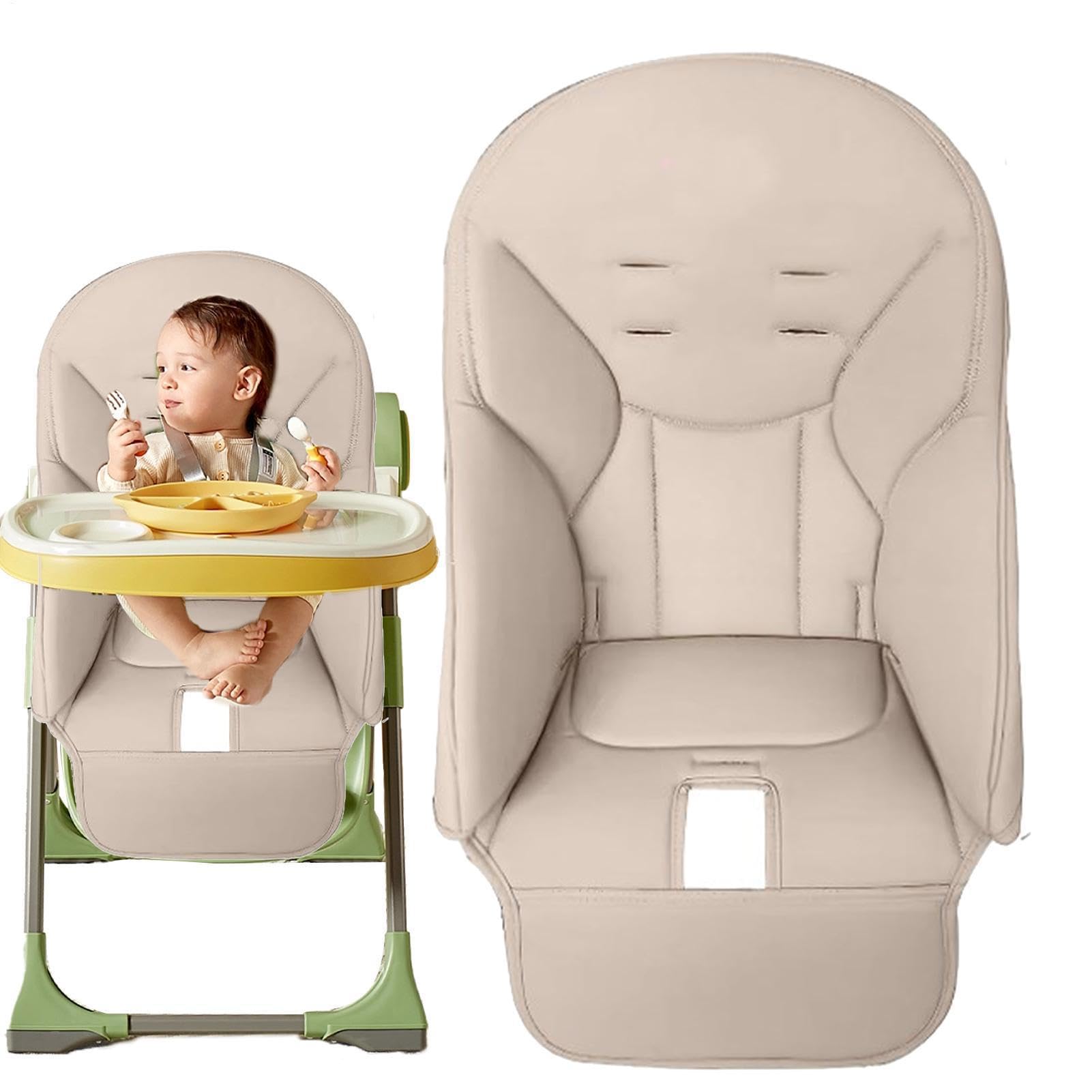 Youany Cuscino per seggiolone, riduttore per seggiolone, sedia da pranzo, in pelle PU, rivestimento universale per Peg Perego, Kosmic Jané, Baoneo, Siesta Zero3