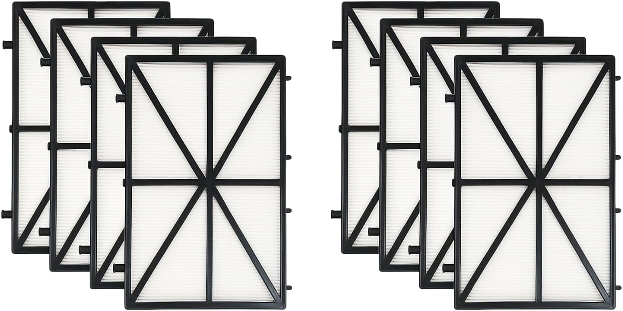 Nispira Ultra Fine Cartridge Filter Panels Replacement for Dolphin Robotic Pool Cleaner Nautilus CC Plus, M400, M500, Odyssey, Oasis Z5i, Sigma, Aquarius XL, C3, C4 Wave 65 90. 9991432-R4, Pack of 8