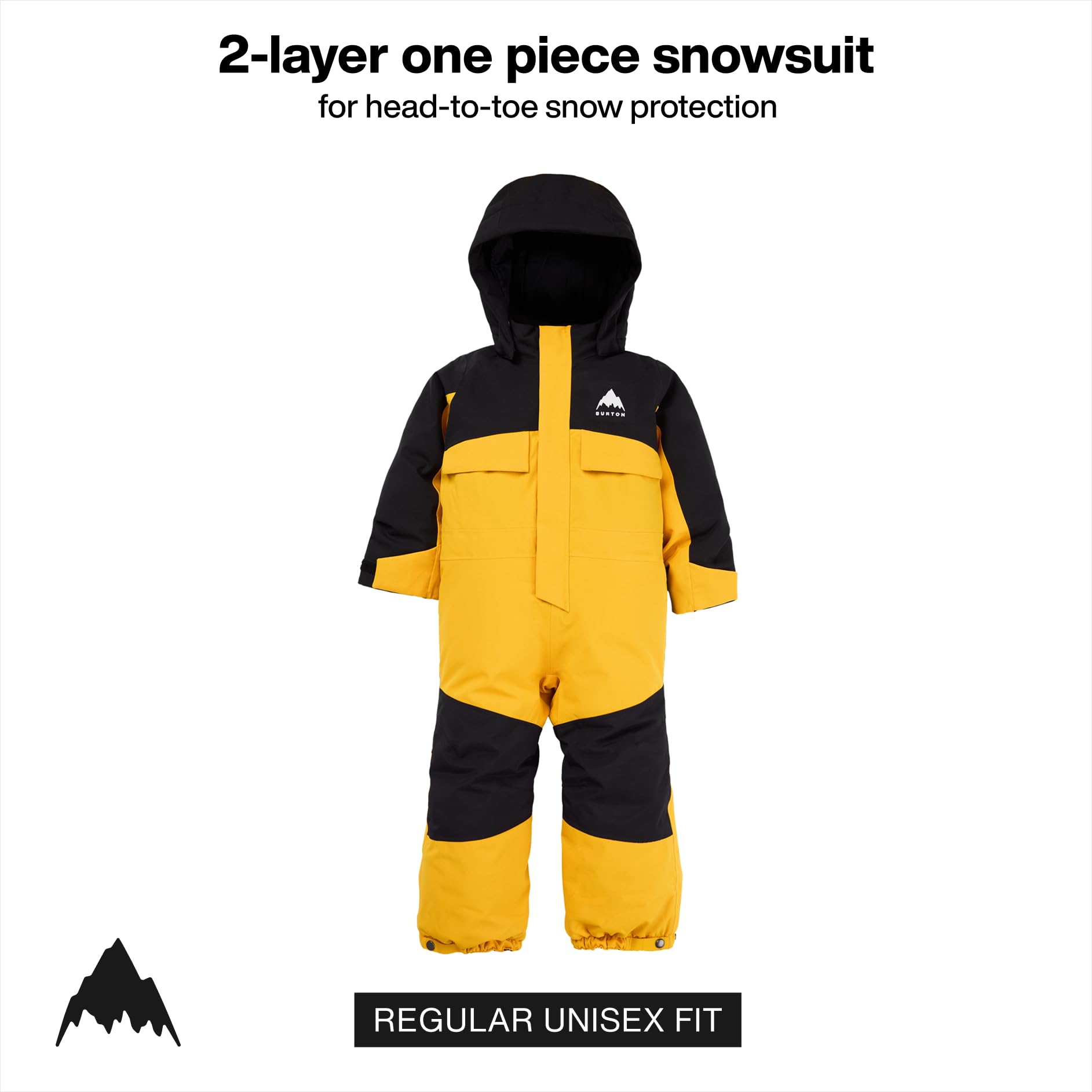 Burton Burton Toddlers' 2l One Piece Tuta da neve intera per bambini Bambini e ragazzi (Pacco da 1)