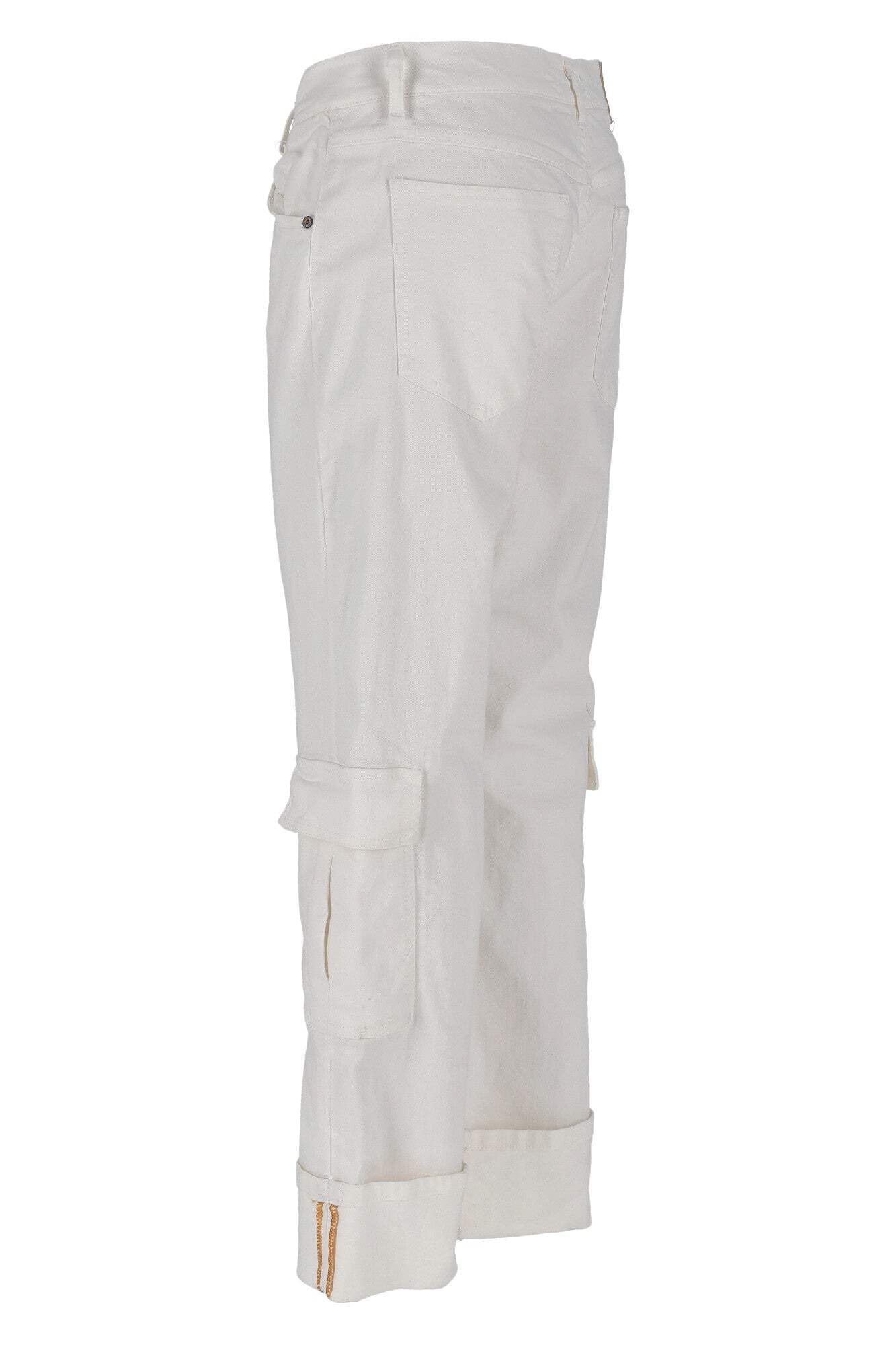 Please Jeans Bianco P2TSHO2N3N