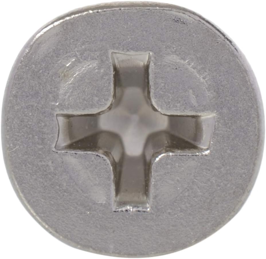ssiskcon #8 x 1-1/2'' Stainless Flat Head Phillips Self Drilling Wood Screw 8 x 38 (100 Count) by 410 Grade Stainless