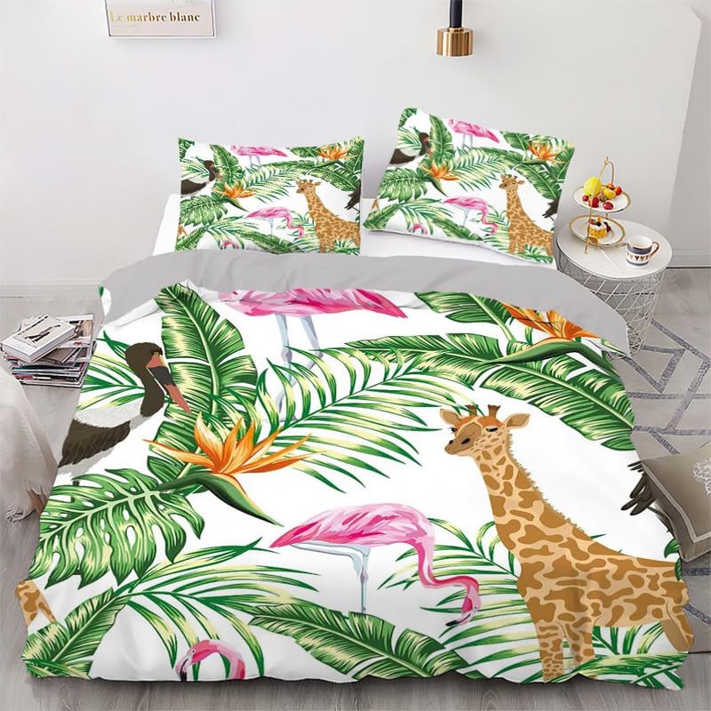 Cadeau Homme Housse de Couette 240 x 260 Girafe Decoration Mariage
