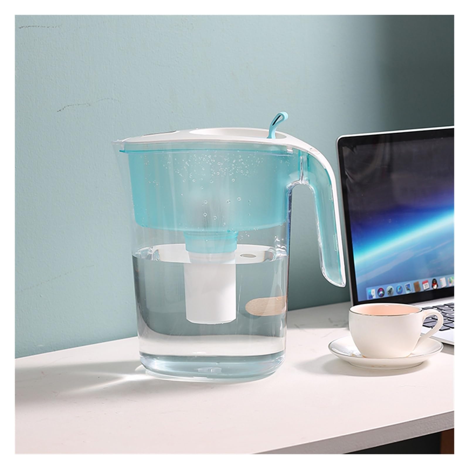 Serbatoio Filtro Acqua Potabile Sistema di filtrazione della brocca for l'acqua con Filtro dell'Acqua con capacità 4,2 Litri for Cartuccia del Filtro dell'Acqua