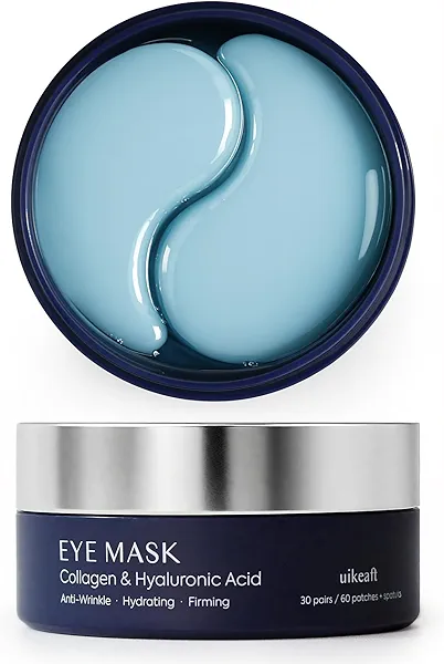 Under Eye Patches for Dark Circles: 30 Pairs Eye Gel Mask for Puffy Eyes and Bags with Retinol Collagen - Undereye Brightening Hydrating Anti-Wrinkles Women