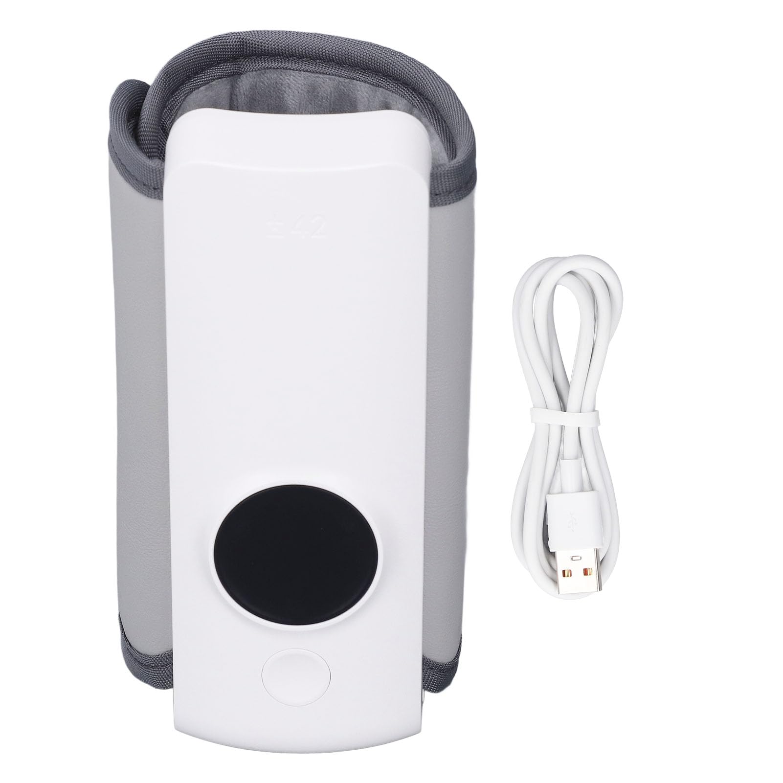 Draagbare Flessenwarmer voor op Reis, USB-oplaadmelkwaterverwarmer met Temperatuur op 6 Niveaus, Verstelbare Klittenbandfles Moedermelkverwarmer Thermostaattas voor Buiten in de Draagbare Flessenwarmer voor op Reis, USB-oplaadmelkwaterverwarmer met Temperatuur op 6 Niveaus, Verstelbare Klittenbandfles Moedermelkverwarmer Thermostaattas voor Buiten in de
