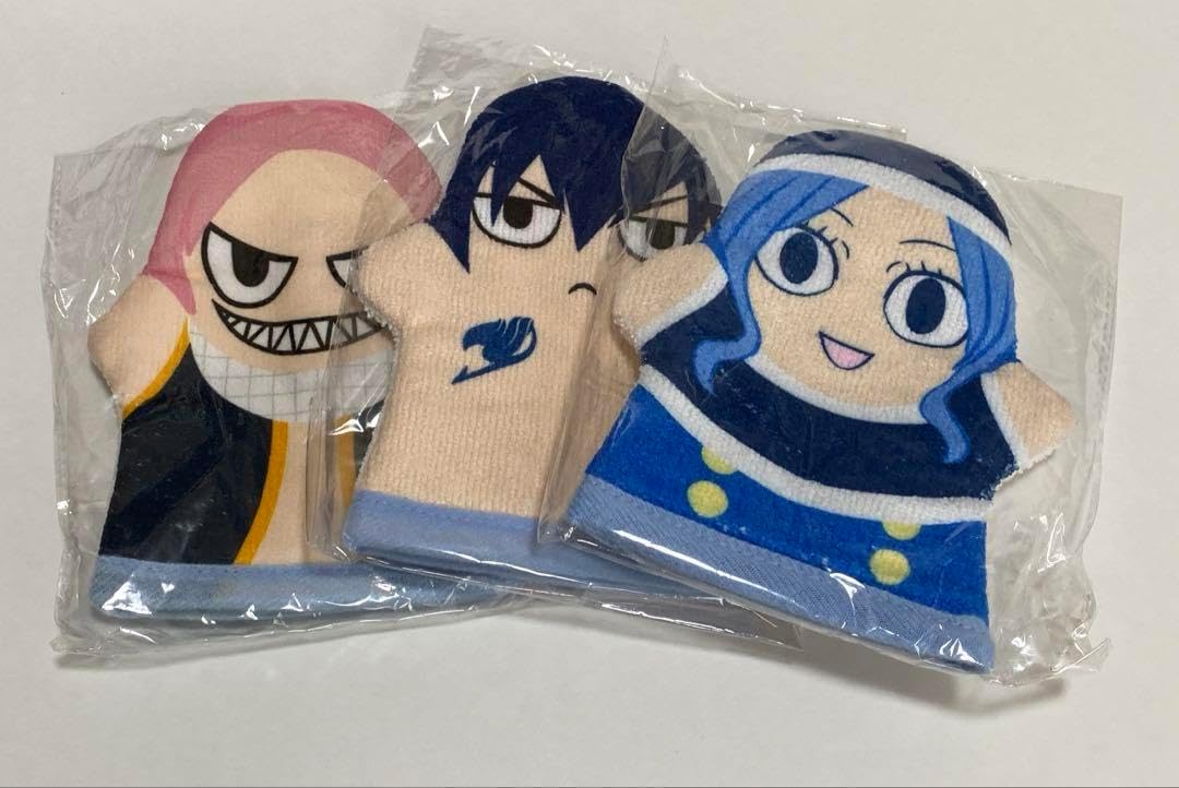 FAIRYTAIL　お風呂ミトン　3点セット FAIRYTAILお風呂ミトン3点セット