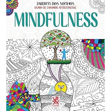 Capa do livro Livro para Colorir Antiestresse Jardim dos Sonhos - Mindfulness
