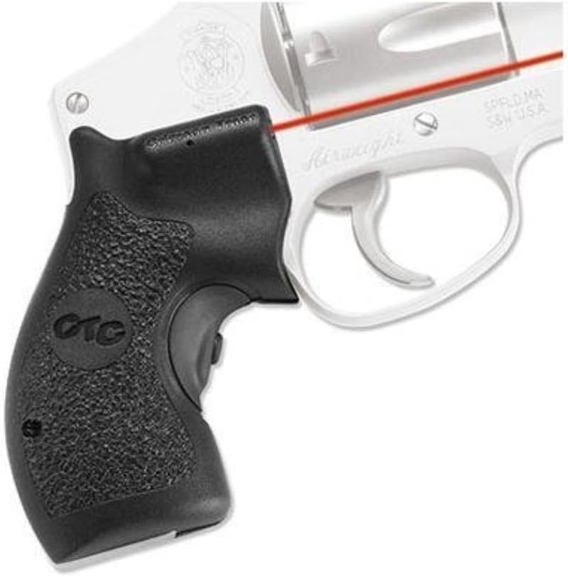 Crimson Trace LG-105 Lasergrips for Smith & Wesson J-Frame (Round Butt) Revolvers