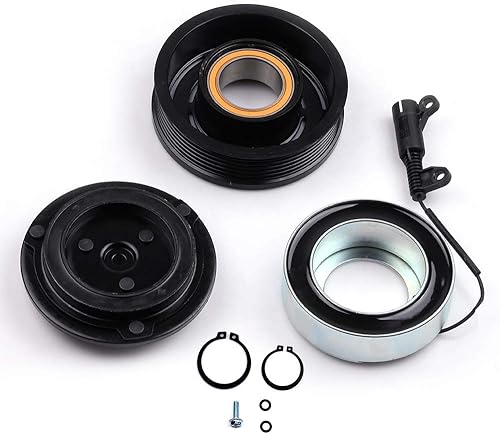 ECCPP Embrague del compresor del AC 2002 2003 2004 2005 2006 2007 2008 apto para Mini Cooper 1.6L