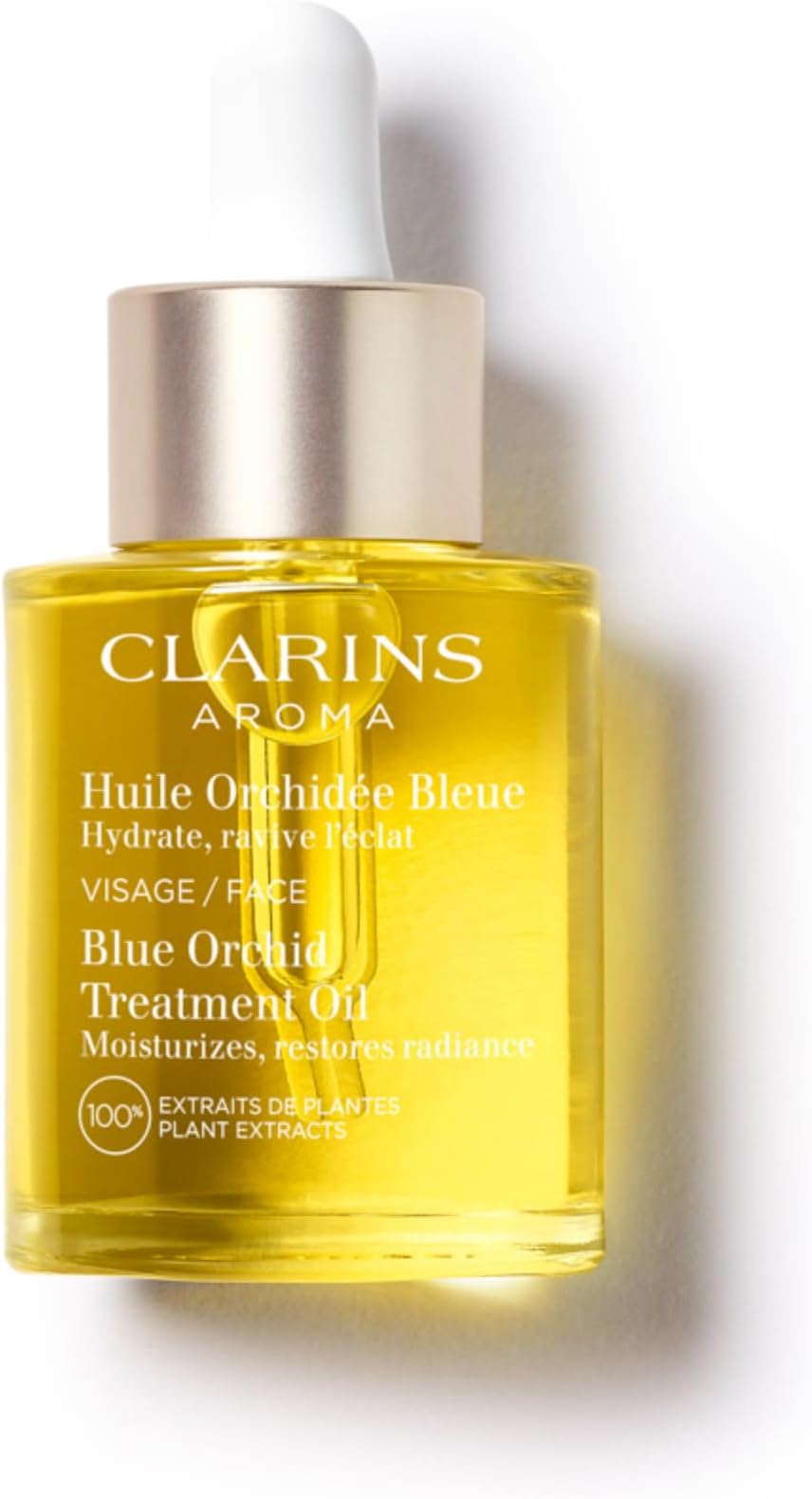 Blue Orchid Face Oil Treatment | Skin is Immediately Hydrated*, Revitalized and Toned | Restores Radiance | Visibly Minimizes Fine Lines | 100% Natural Plant Extracts | Dry Skin Type