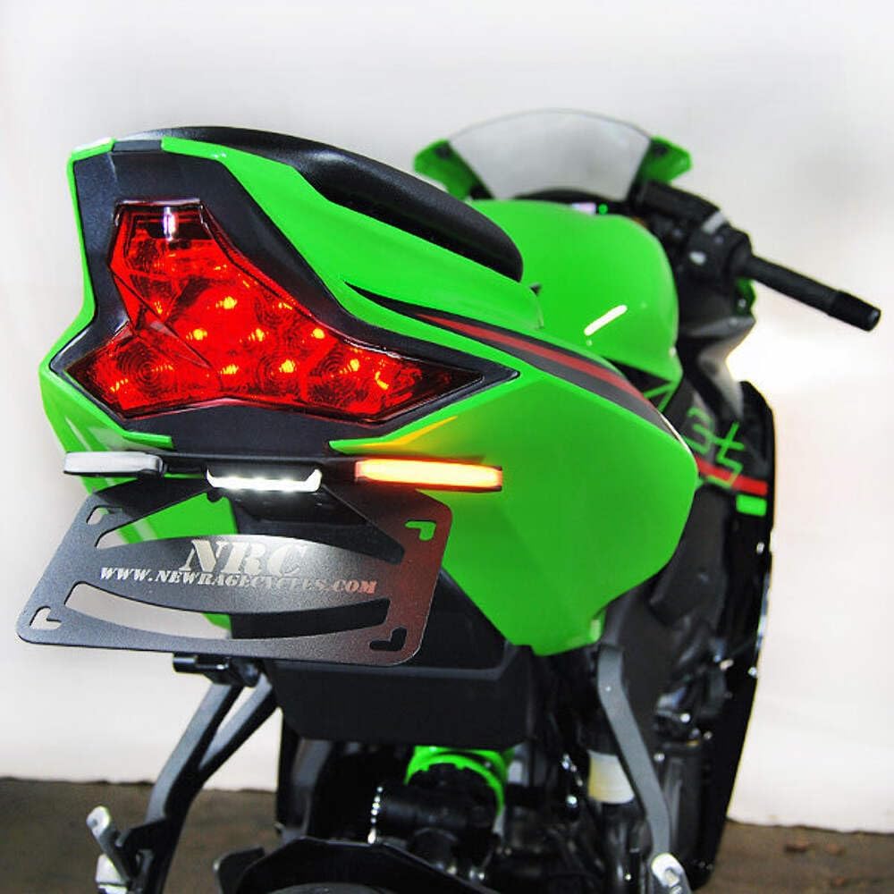 New Rage Cycles Fender Eliminator Compatible With Kawasaki ZX-4R (2023-Present) Tucked
