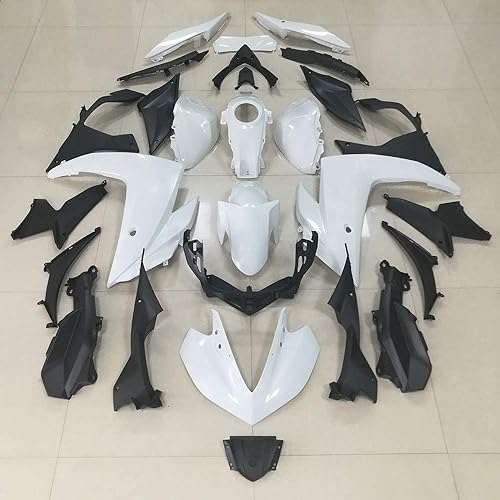 Miniatura 2 de Shikha Kit de carenado de motocicleta sin pintar para Yamaha YZF R3 2014 15 16 17 2018, YZF R25 2015 2016 2017 (28 piezas)