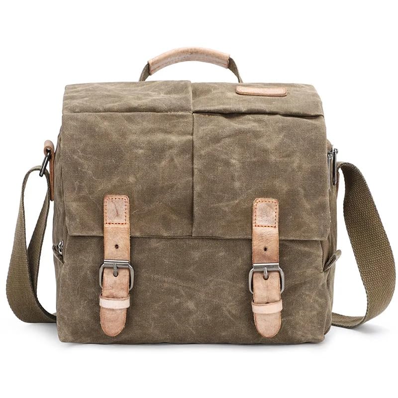 Borsa Reflex Borsa a Tracolla Diagonale SLR Fotografia Borsa for Fotocamera Digitale Borse for Cellulare Zaini da Viaggio Impermeabili in Tela for Il Tempo Libero Zaino Reflex(Khaki)