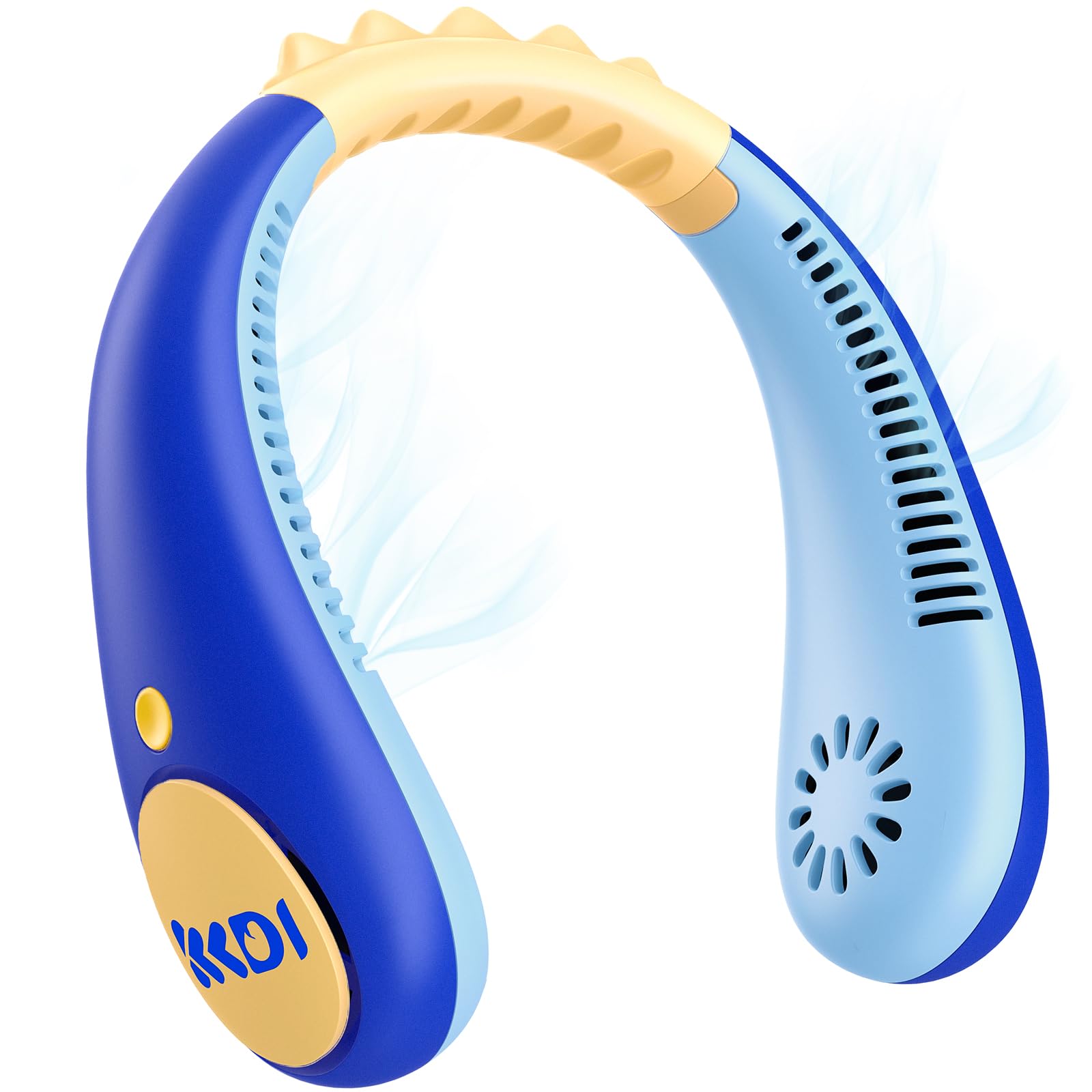 Tragbarer Hals-Ventilator für Kinder, blattloser, wiederaufladbarer, 2600 mAh, 4 Geschwindigkeiten