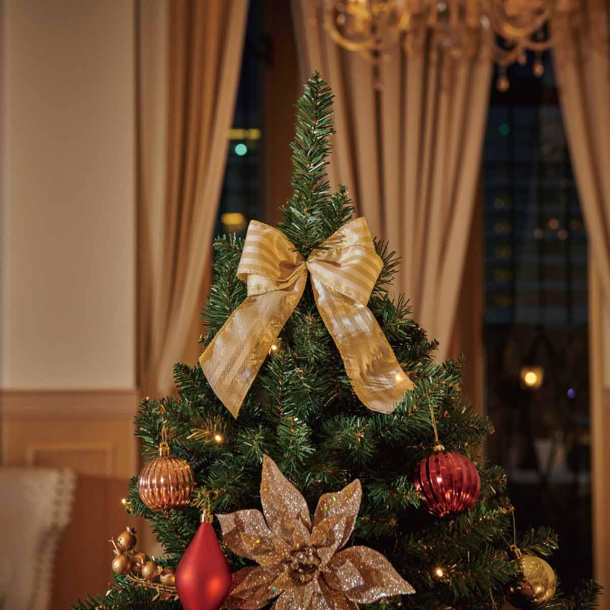 Amazon.co.jp: 【廃番】ラグジュアリークリスマスツリーセット 高さ150