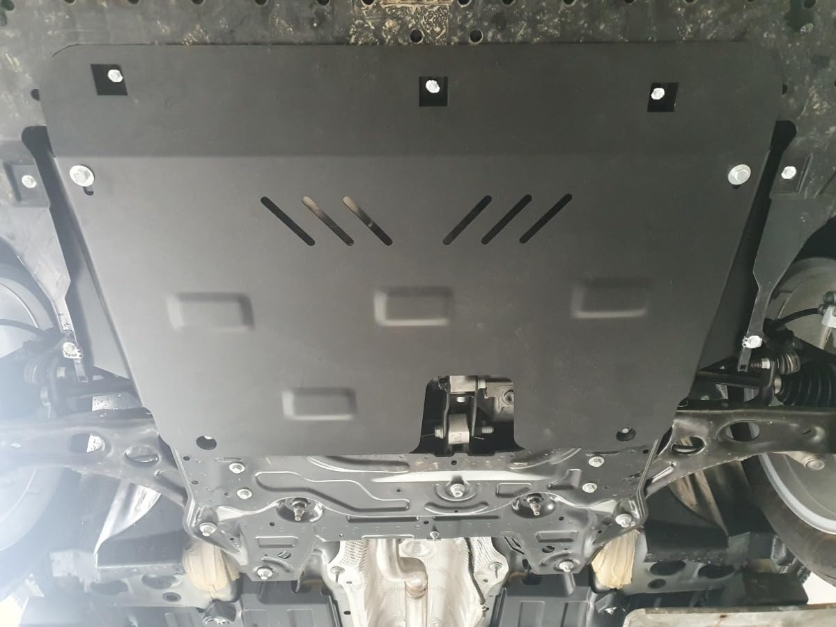 Protezione motore in metallo compatibile con Peugeot 208.