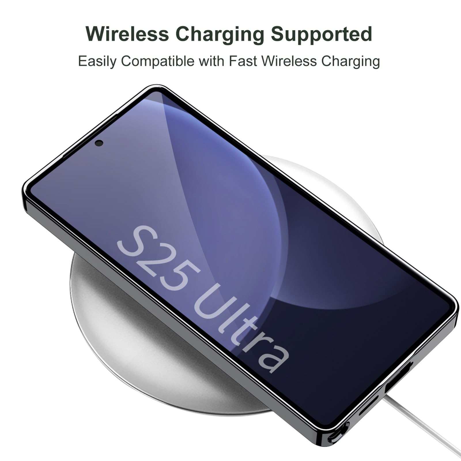 Etui do Samsung Galaxy S25 Ultra/S25 Plus/S25, magnetyczne etui ochronne ze skóry z przyssawką, minimalistyczne etui zapobiegające odciskom palców, zielone, S25