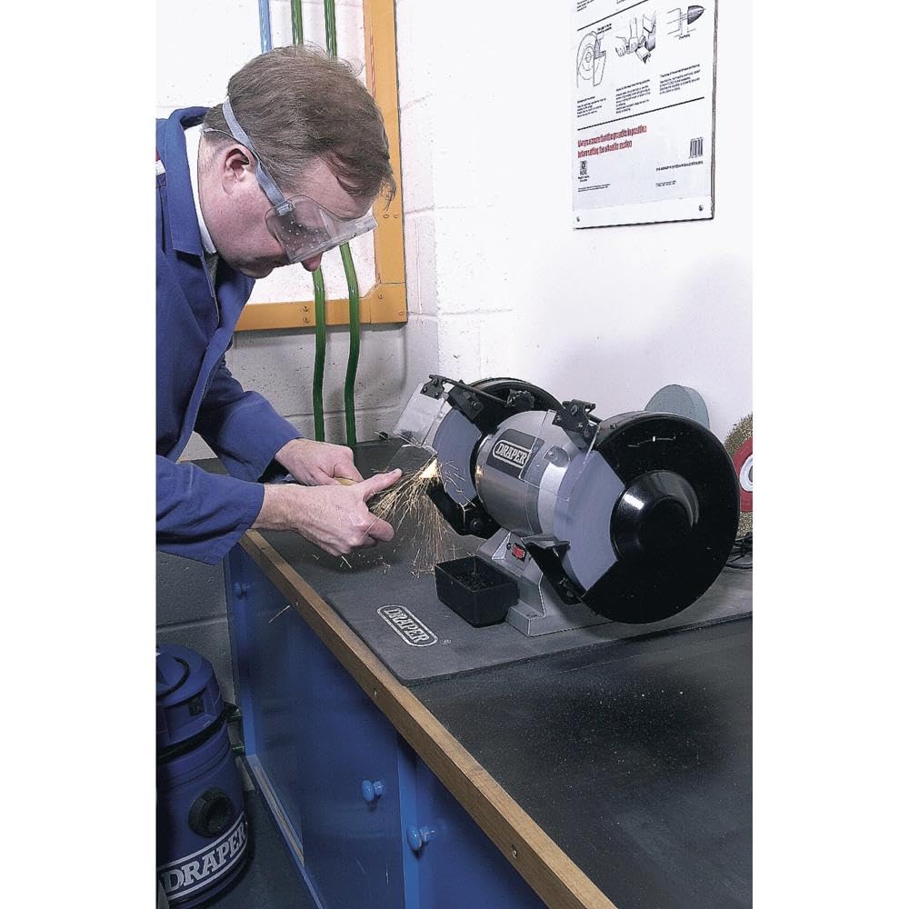 Draper 29621-200 mm de alta resistencia amoladora de banco
