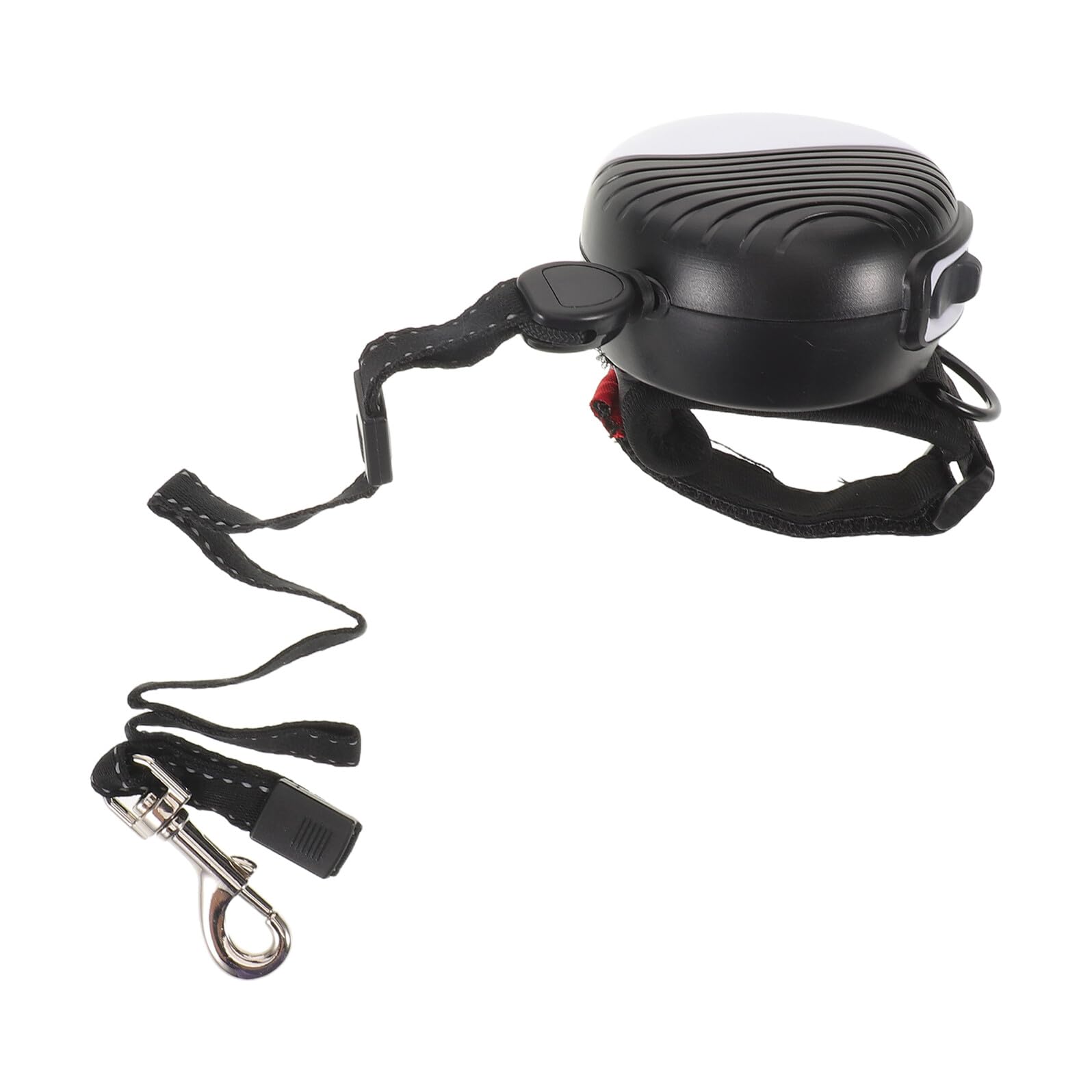 Laisse Rétractable pour Chien Dragonne en Abs, Corde Extensible Automatique de 3 Mètres pour Promenade et Jeu en Plein Air, Adaptée aux Petits et Grands Chiens