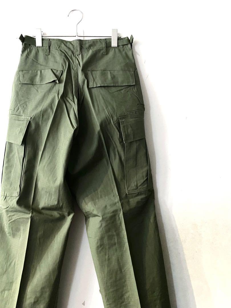 Amazon.co.jp: デッドストック60sジャングルファティーグパンツS米軍 