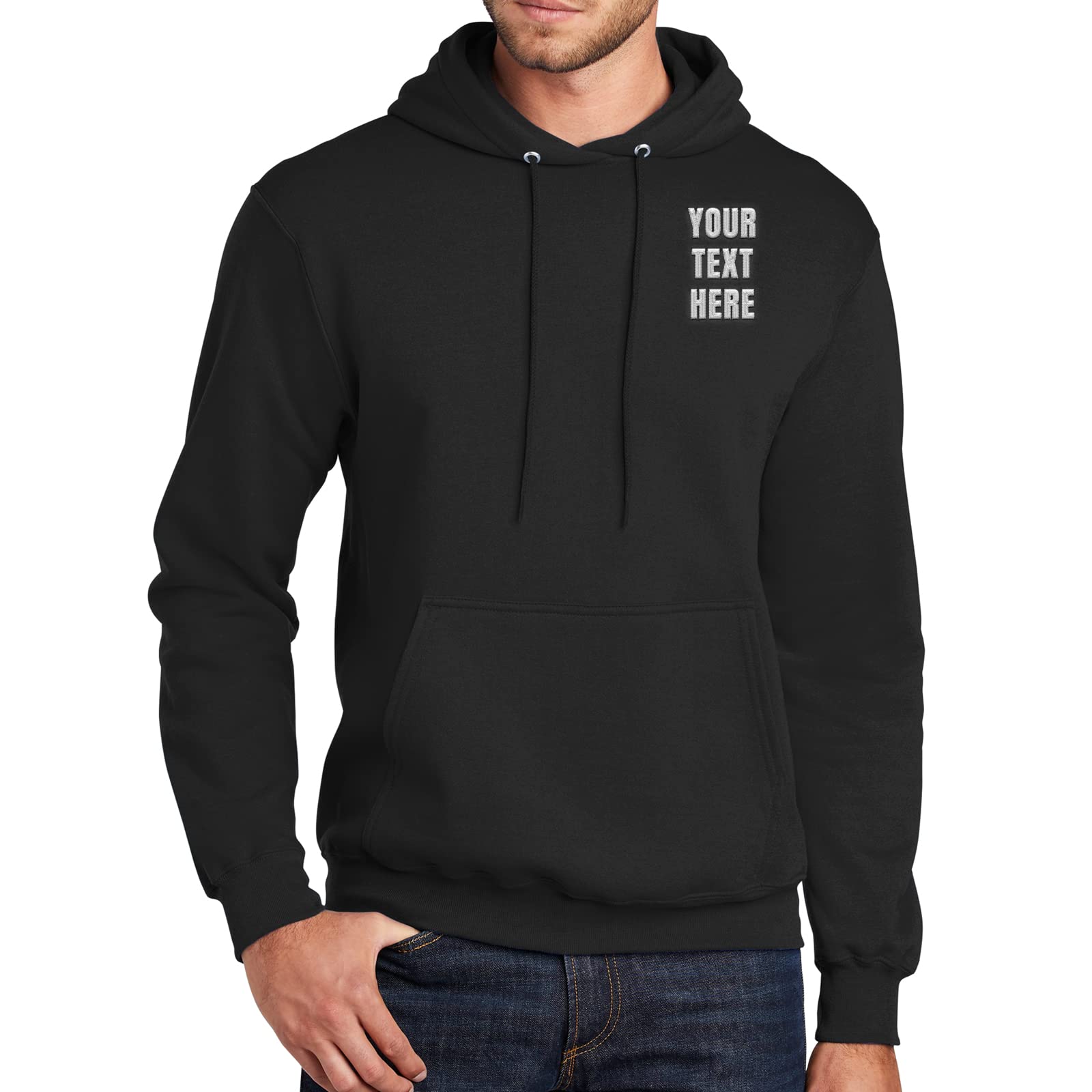 GotPrint Custom Embroidered Sweatshirt Hoodie