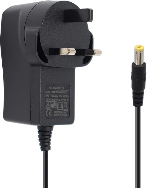 xiixtoo 30V 0.5A Power Adapter for Bosch BCH625KTGB Athlet Cordless Vacuum Cleaner 25V 25.2V Bosch BCH6PETGB BCH65MGKGB BBH65ATHGB BBH625M1 BBH6256P1 BCH65RT25 S015WB3000050 VCAS010V25 Vacuum Charger
