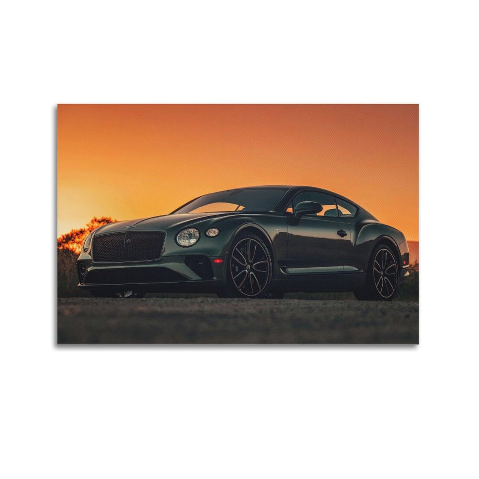 HAYZE Super Car Poster for Bentley Continental GT Sports Car Decorative Canvas Wall & Art Poster Painting 20x30inch(50x75cm)