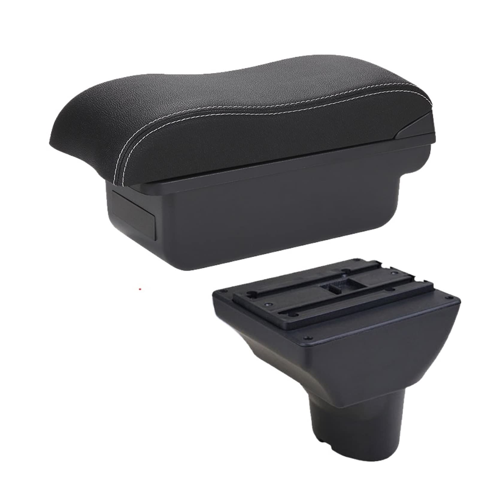 Baiqimv Armrest Box Storage Box Car Accessories Interior Parts Details Retrofit Parts Center Armrest Box For Hyundai I20(C3 NOUSB)