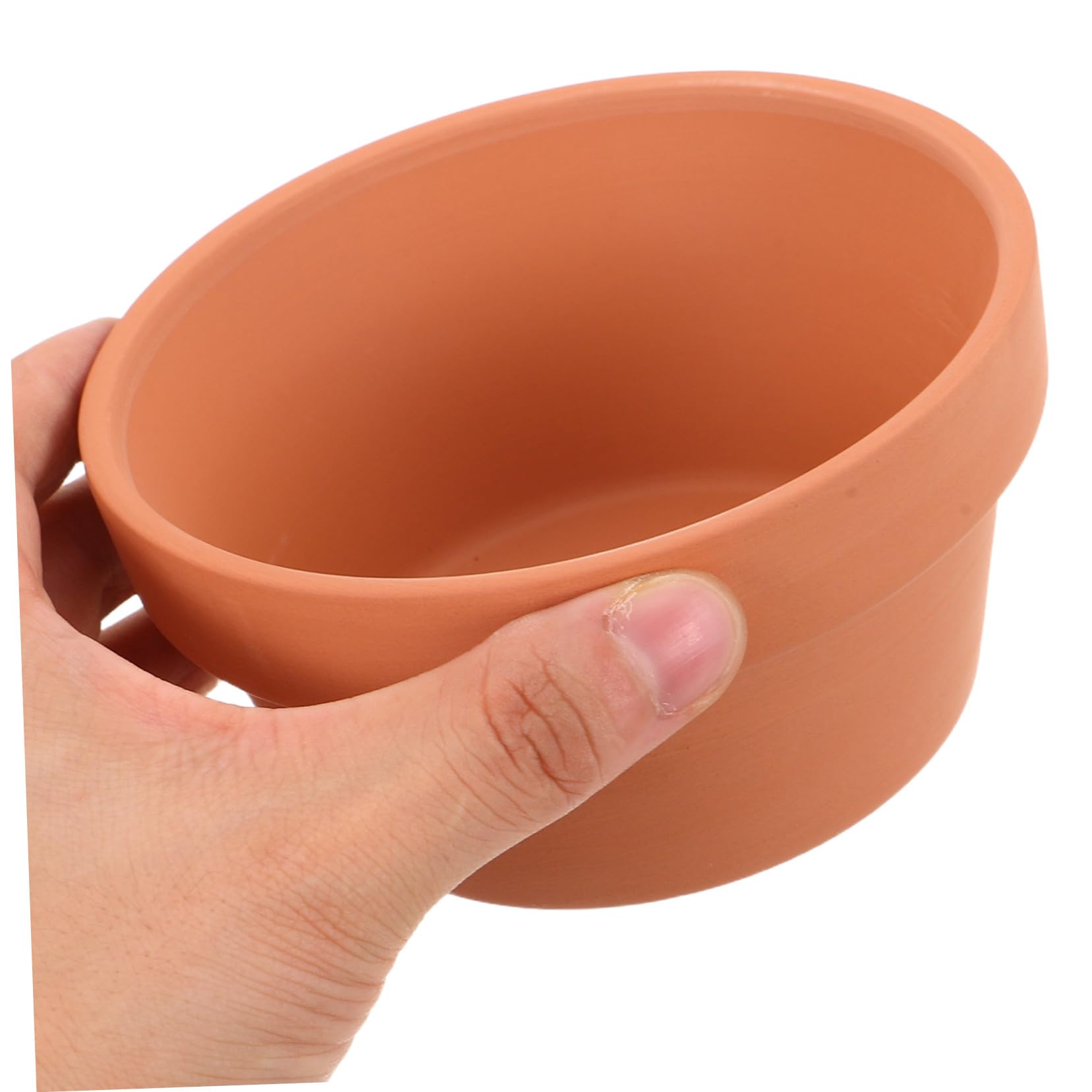 6pezzi Vasi in Terracotta Mini per Pianta Grasse Vasi Ceramici Piccoli per Fiori Terracotta per Cactus da Interno Fioriere Rustiche Contenitori per Piante da Tavolo