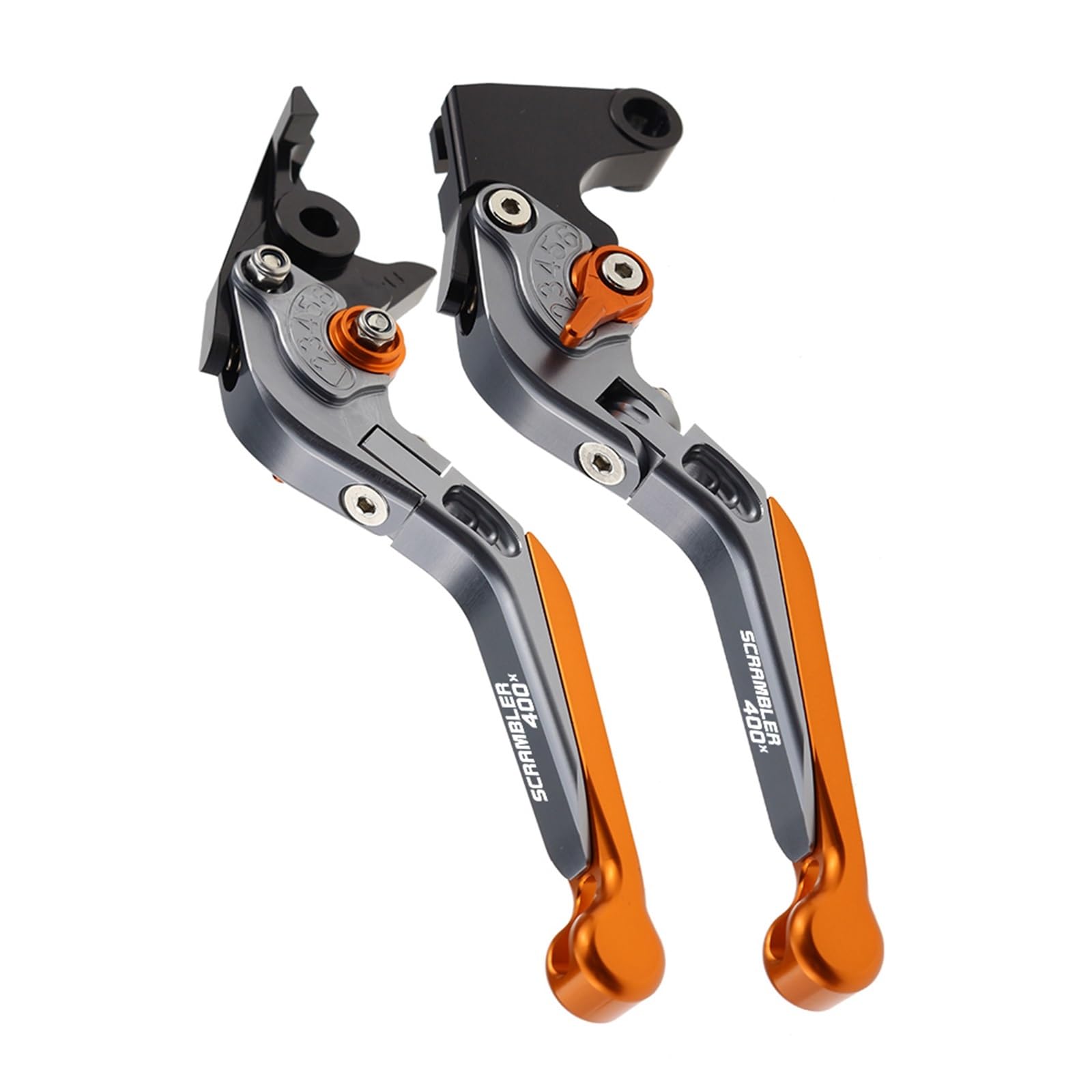 Csbwfcb Multi-Colored K For Triumph Scrambler 400X 2023-2024 Adjustable Handle Motorcycle Cnc Accessories Folding Extendable Brake Clutch Levers