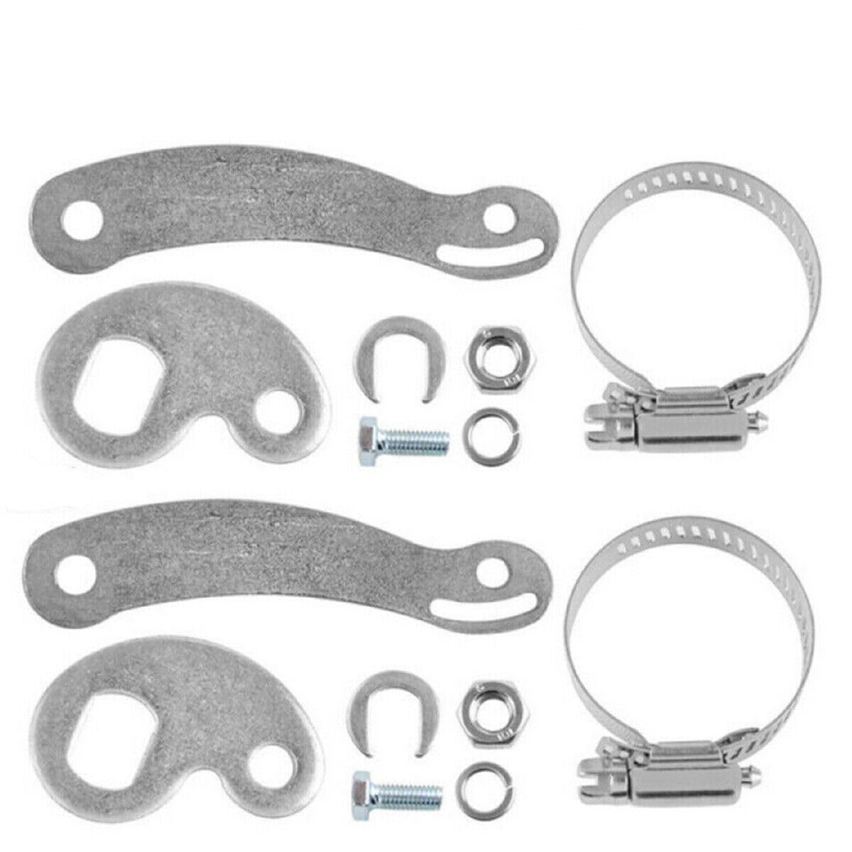 Voilamart Torque Arm 2 Set, Universal Electric Bicycle M14 Torque Arm for Ebike Bicycle Dropout Amplifier Cycling Accessory for Front Rear E-bike