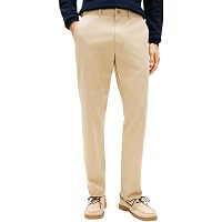 Tommy Hilfiger Uomo Pantaloni Chino Core Harlem Essential Twill Relaxed Fit