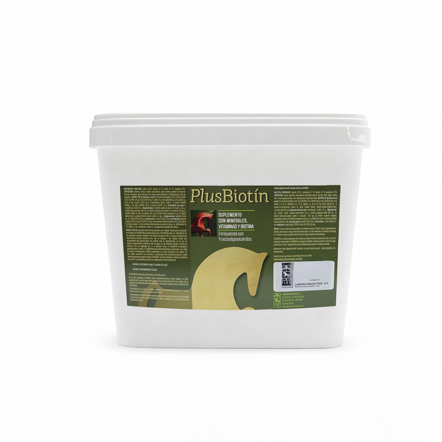 Laboratorios Pino Plusbiotin Suplemento Mineral-Vitamínico con Biotina para Caballos – Mejora del Pelaje y Cascos – Aporte Completo de Vitaminas y Minerales – Uso Diario – Envase 1 kg — view 8