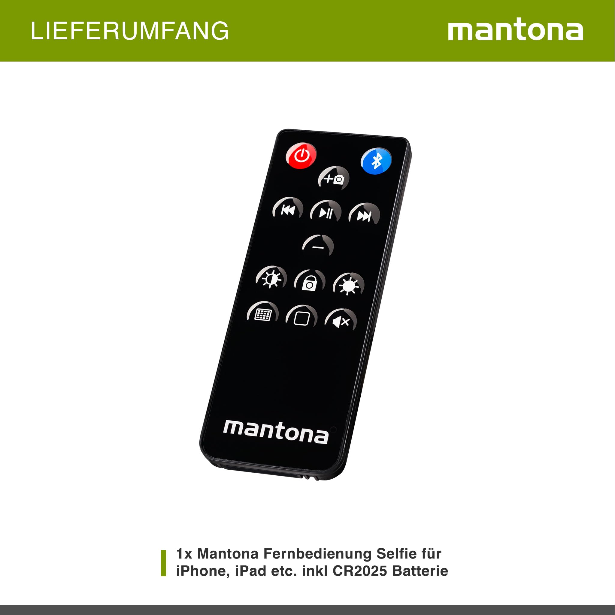 mantona Pilot zdalnego sterowania do iPhone'a/iPada