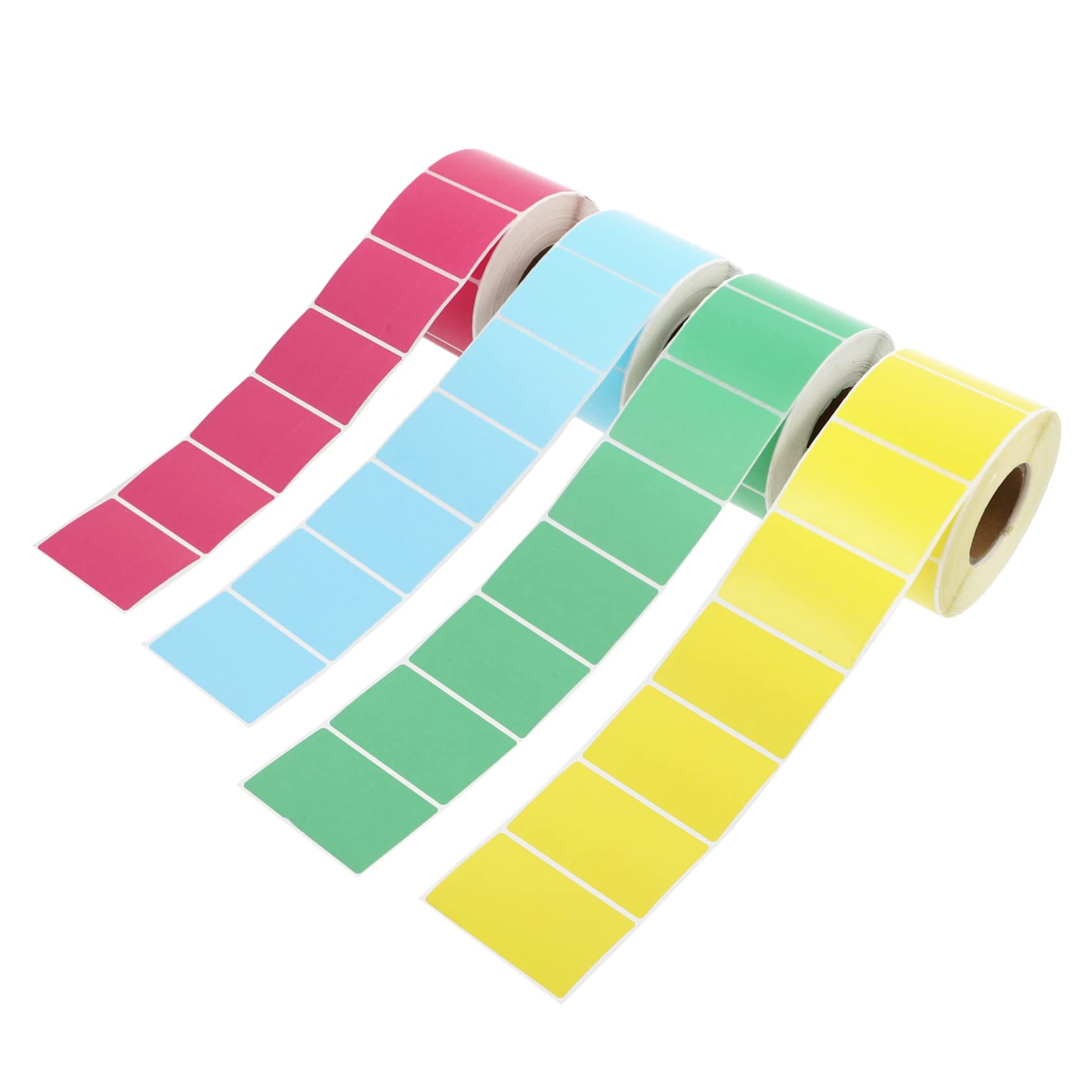 ARTIBETTER 4rollen Ölbeständige Selbstklebende Etiketten Beschreibbare Thermotransfer-preislabels Für Flaschen Pflanzen Und Namensschilder