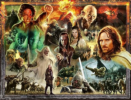 Ravensburger Lord of the Rings Gifts - Return of the King - 2000 Piece Jigsaw Puzzle for Adults and Kids Age 12 Years + - Image 2