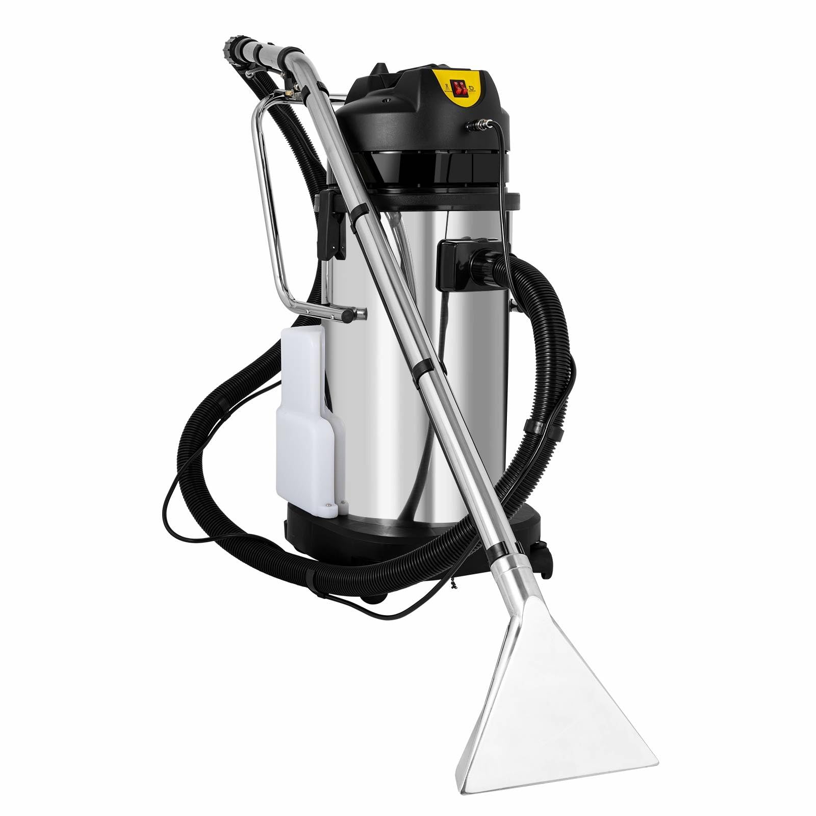 Commercial Carpet Cleaner Machine 60L 15 85Gal Upholstery Cleaning Machine with 6 Suction Heads for Area Rugs Couch