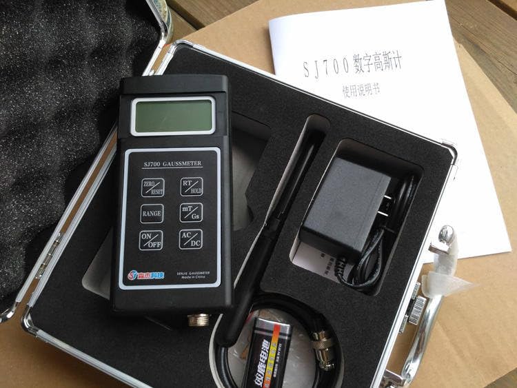 SJ700 Sj700 AC/DC Magnetic Field/senger Gauss Meter/Tesla Meter/high Precision Magnetic remanence