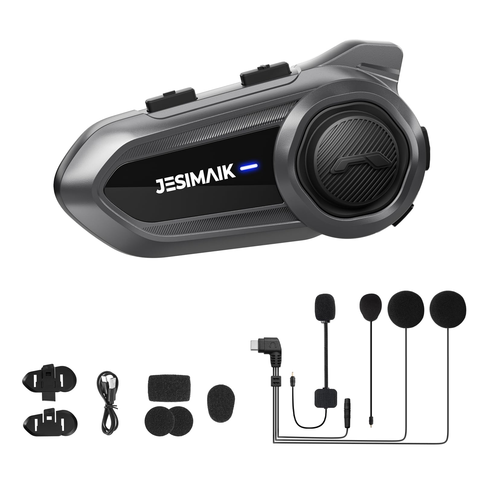 Amazon.co.jp: JESIMAIK バイクインカム R18Lite（グレー） 及び