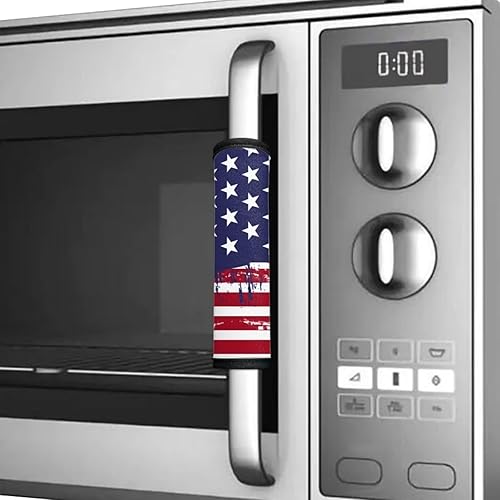 Miniatura 4 de Juego de 6 fundas antideslizantes para manijas de puerta de refrigerador, horno, lavavajillas, mantiene el aparato de cocina limpio de manchas,